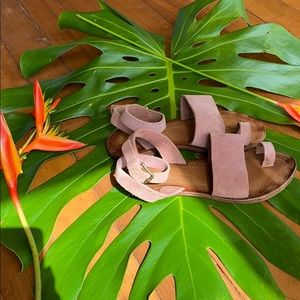 Free people leather Sandles